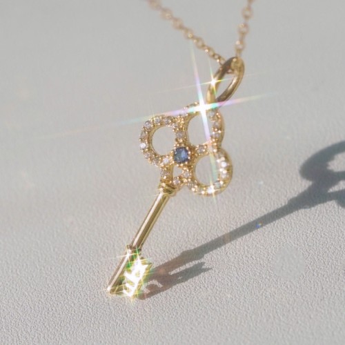 14k 샤인 행운의 열쇠 펜던트