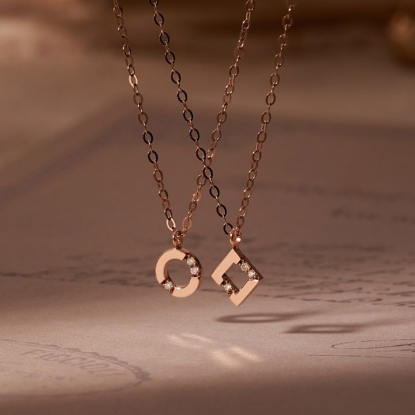 [14kGold] 리안 천연다이아 목걸이