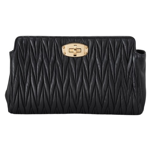 MIU MIU(USED)미우미우 5BF089 마틀라세 체인 숄더백