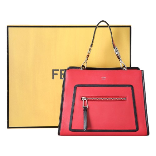 FENDI(USED)펜디 8BH344 런 어웨이 스몰 토트백